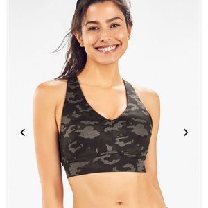 Camo fabletics sports bra
